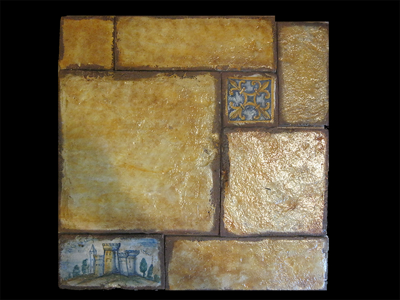 Affresco Stone Golden 50x50cm - Clicca l'immagine per chiudere