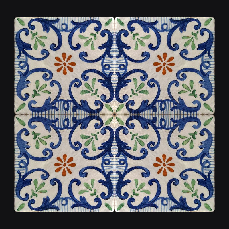 Maiolica Novelli 20x20cm 009 - Clicca l'immagine per chiudere